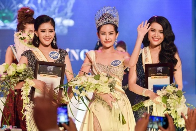 Thí sinh Hoa hậu Đại Dương gây sốc với phần thi ứng xử có 'một không hai'