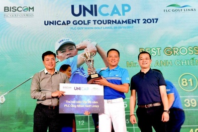 Golfer Tạ Anh Chiến lần đầu vô địch Unicap Golf Tournament 2017 