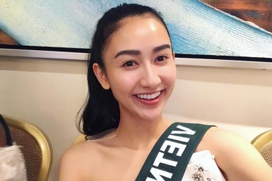 Ngắm nhan sắc ‘chiến binh trái đất’ Hà Thu trước thềm chung kết Miss Earth 2017