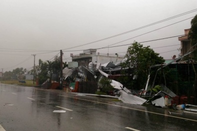 Bão số 12 tàn phá Nam Trung Bộ, nhiều người chết và mất tích