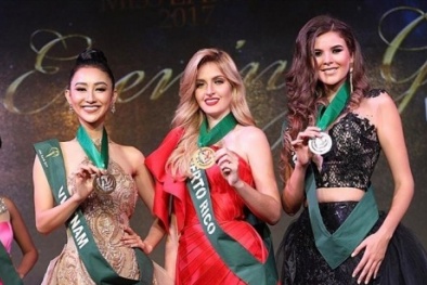 Giành hàng loạt giải thưởng phụ, Hà Thu vẫn trượt Top 8 Miss Earth