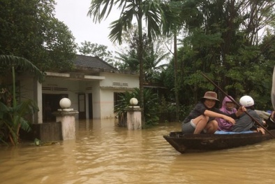 Dự báo thời tiết ngày mai 7/11: Nước lũ ở Quảng Trị đến Bình Định tiếp tục dâng