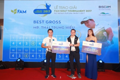 Gôn thủ Thái Trung Hiếu vô địch tại giải FAM Golf Tournament 2017
