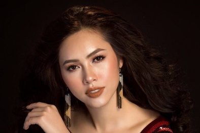 Á hậu Hoàng My: Bão Damrey không nhằm gì so với thiệt hại của cơn bão cho đương kim Hoa hậu