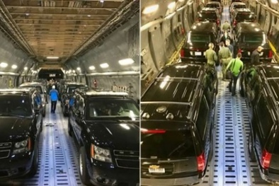 APEC 2017: Đã có 6 chuyến bay vận tải mang trang thiết bị của Mỹ đến Đà Nẵng