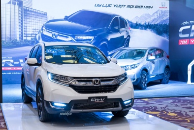 ‘Xe đẹp giá ngon’ Honda CR-V 2017 vừa ra mắt thị trường Việt Nam có gì hay?