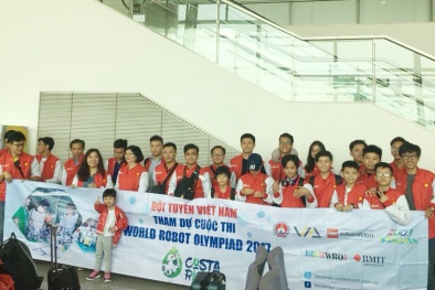 Học sinh Việt Nam giành thứ hạng cao tại cuộc thi Robotics thế giới 2017