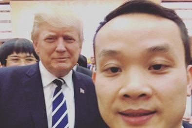 Doanh nhân trẻ selfie cùng Tổng thống Donald Trump gây xôn xao là ai?
