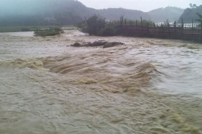 Cảnh báo lũ quét và sạt lở đất các tỉnh từ Hà Tĩnh đến Bình Thuận, khu vực Tây Nguyên