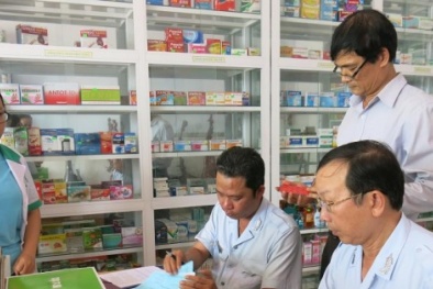 Xử phạt 12 cơ sở hành nghề kinh doanh thuốc vi phạm tại Bình Định