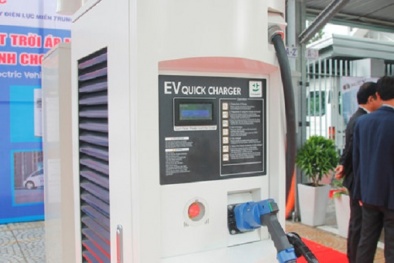Việt Nam đã có trạm sạc điện nhanh đầu tiên dành cho ô tô