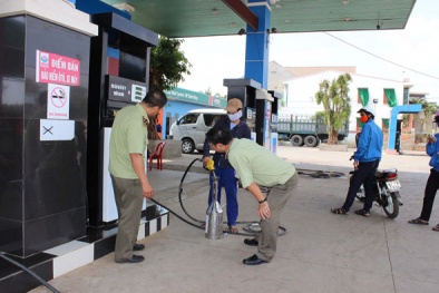 Bến Tre: Phạt 3 doanh nghiệp gần 180 triệu đồng do kinh doanh xăng dầu kém chất lượng