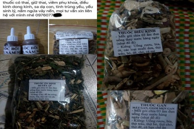Uống thuốc đông y mua trên mạng nhiều người đã phải tức tốc nhập viện