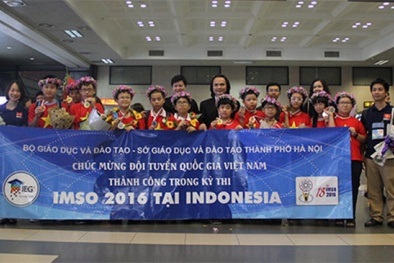 Việt Nam đăng cai kì thi Olympic Toán và Khoa học quốc tế lần thứ 16