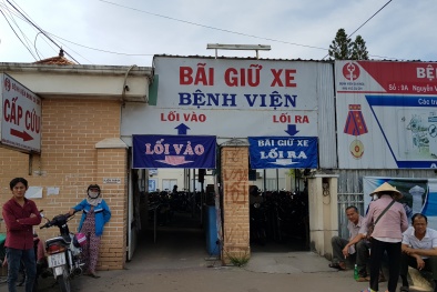 Bãi xe bệnh viện đa khoa huyện Củ Chi giữ xe quá giá quy định