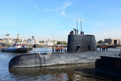 Tàu ngầm Argentina mất tích: Hi vọng mong manh dần vụt tắt