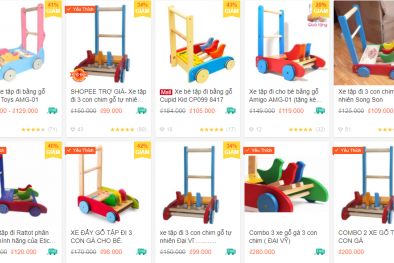 Làm sao để chọn được xe tập đi bằng gỗ an toàn và chất lượng cho trẻ?