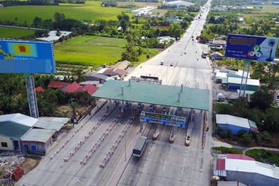 Trạm thu phí BOT Cai Lậy chuẩn bị thu phí trở lại vào cuối tháng 11