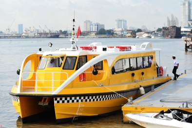 Từ hôm nay người dân TP. Hồ Chí Minh chính thức được đi tuyến buýt sông