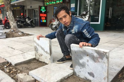 Hà Nội: Chủ tịch Nguyễn Đức Chung yêu cầu thanh tra, làm rõ trách nhiệm việc lát vỉa hè