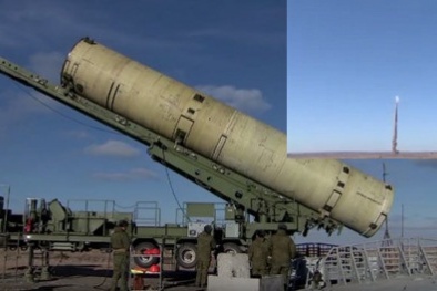 Tên lửa mạnh nhất của Nga ra oai sức mạnh khiến đối phương 'ngộp thở'