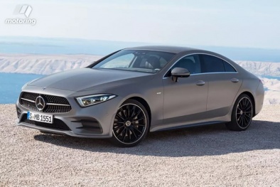 Rò rỉ hình ảnh chính thức của Mercedes-Benz CLS 2018