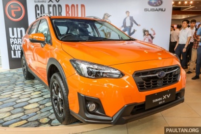 Subaru XV 2018 ra mắt tại Malaysia, giá từ 654,5 triệu đồng
