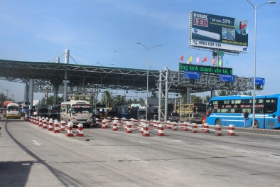 BOT Cai Lậy: Xả trạm tới 3 lần, giao thông vẫn tắc nghẽn