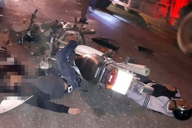 Chương Mỹ, Hà Nội: 2 xe đấu đầu, 4 người thương vong