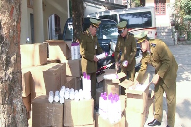 Phát hiện, bắt giữ lượng lớn mỹ phẩm nhập lậu có xuất xứ Italy