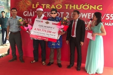 Xổ số Vietlott: Thêm một khách hàng đeo mặt nạ nhận giải Jackpot ‘khủng’