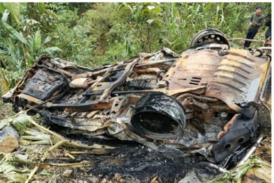 Tai nạn nghiêm trọng: Ô tô lao xuống vực, 4 người thương vong