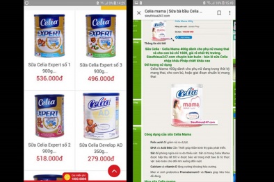 Sữa Lactalis bị nhiễm khuẩn đã được cảnh báo thu hồi nhưng vẫn ngang nhiên bán giảm giá