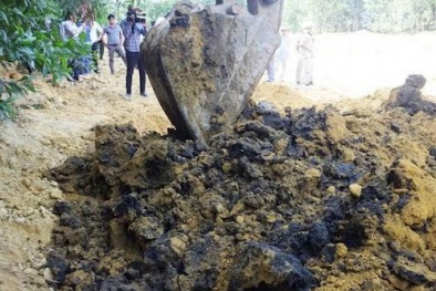 Formosa bị phạt 540 triệu đồng vì chôn chất thải trong trang trại