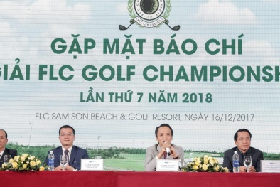 Giải FLC Golf Championship 2018 nâng giá trị giải thưởng kỷ lục