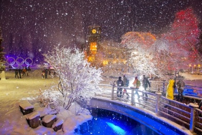 Ngôi làng đầy tuyết rơi dịp Giáng sinh ngay giữa lòng Hà Nội sắp lộ diện