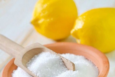 Quá nguy hiểm nếu sử dụng axit chanh 'bừa bãi'