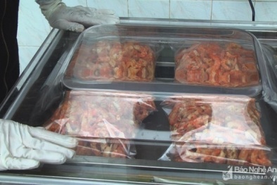 Tôm nõn Diễn Châu, đặc sản nức tiếng của Nghệ An vừa được công bố nhãn hiệu tập thể