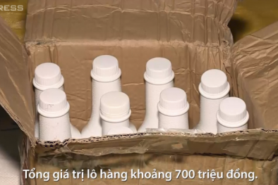 4 tấn nguyên liệu pha chế trà sữa bị thu giữ ở Hà Nội