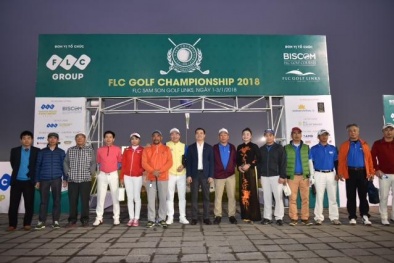 FLC Golf Championship 2018 chính thức khai mạc với kỷ lục về tổng giá trị giải thưởng