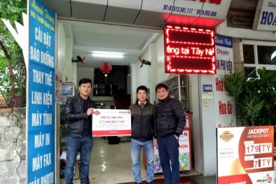 Xổ số Vietlott: Khách hàng tại Hà Nam nhận thưởng 177.000.000 đồng