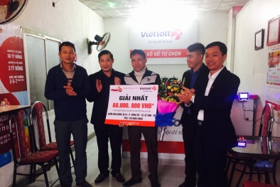 Xổ số Vietlott: Một khách hàng tại Hà Tĩnh nhận thưởng giá trị lớn