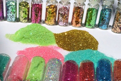 Coi chừng ngộ độc, mù mắt vì bột nhũ kim tuyến