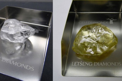 Nam Phi tìm thấy 2 viên kim cương ‘khủng’ hơn 100 carat