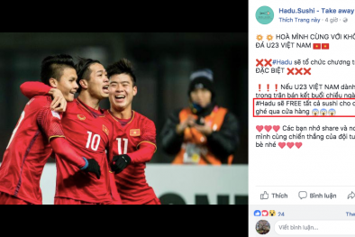 U23 Việt Nam: Ngân hàng cộng lãi suất cho khách hàng tên Quang Hải, nhà hàng free toàn bộ