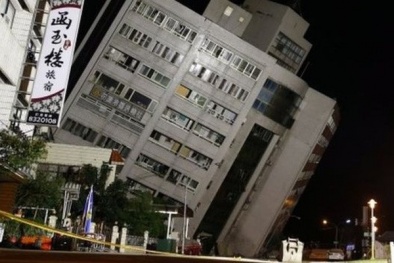Động đất ở Đài Loan (Trung Quốc) hơn 200 người thương vong
