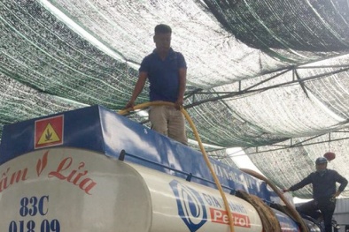 TP.HCM: Phá đường dây 'rút ruột' xăng E5 số lượng lớn