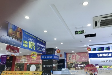 Siêu thị điện máy ‘bùng nổ’ khuyến mại những ngày cận Tết