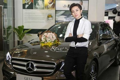 Ngắm nhìn xe sang Mercedes-Benz E300 giá 2,8 tỷ đồng của Gil Lê