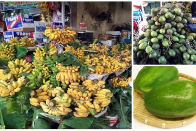Cận Tết: Chuối, đu đủ xanh và cau tăng giá gấp ba ngày thường
